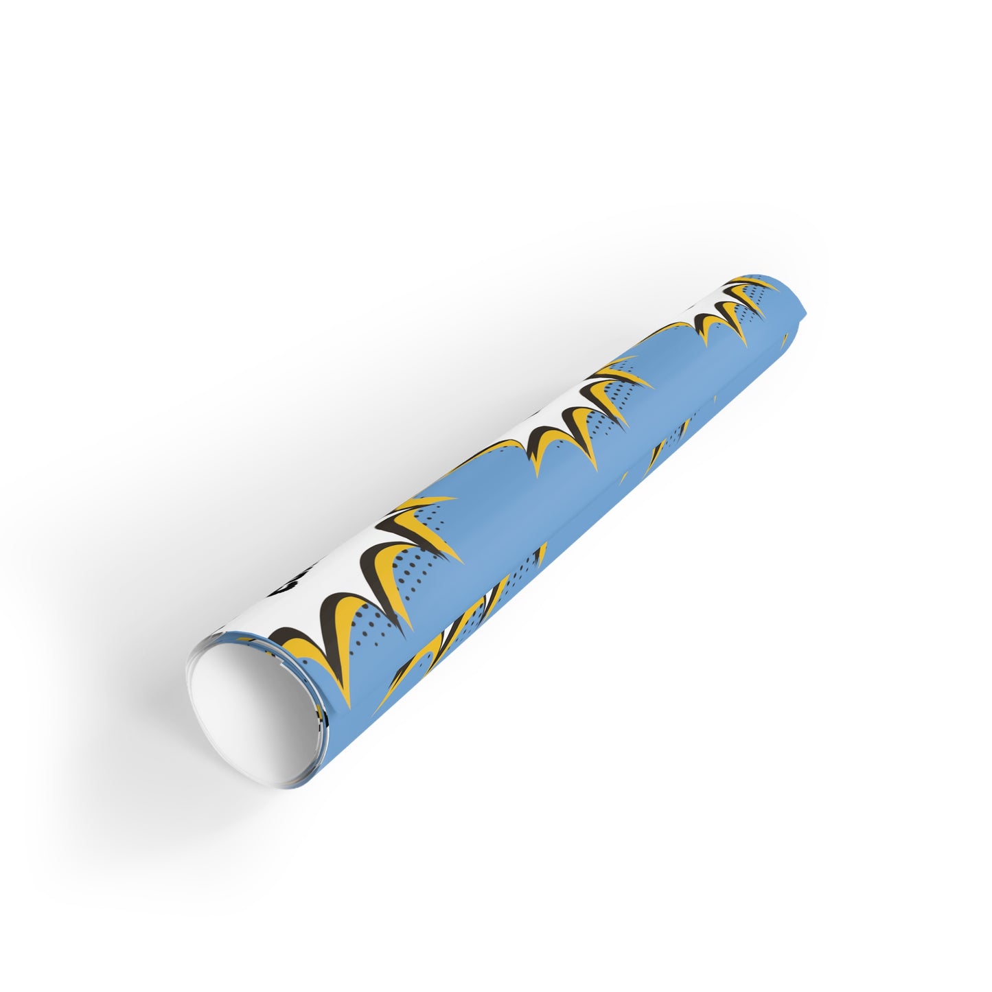 Blue Funny Birthday Gift Wrapping Paper Rolls, 1pc