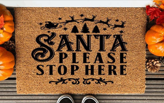 Christmas doormat