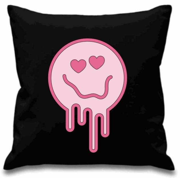 Valetines gift cushion, smiley