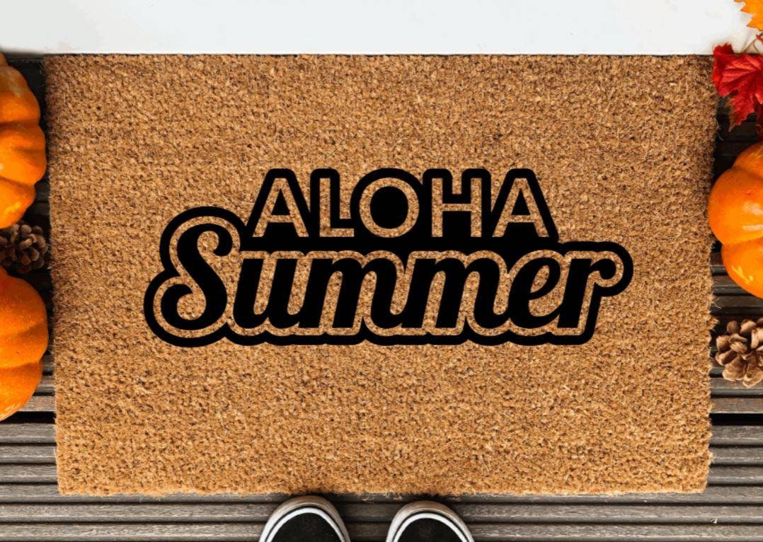 Summer doormat